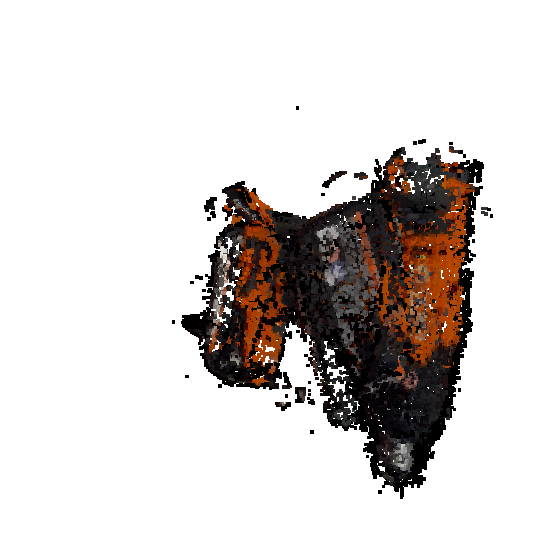 MASt3R reconstruction, HANDAL dynamic